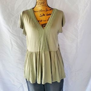 Torrid Super Soft Knit Blouse - Size 1